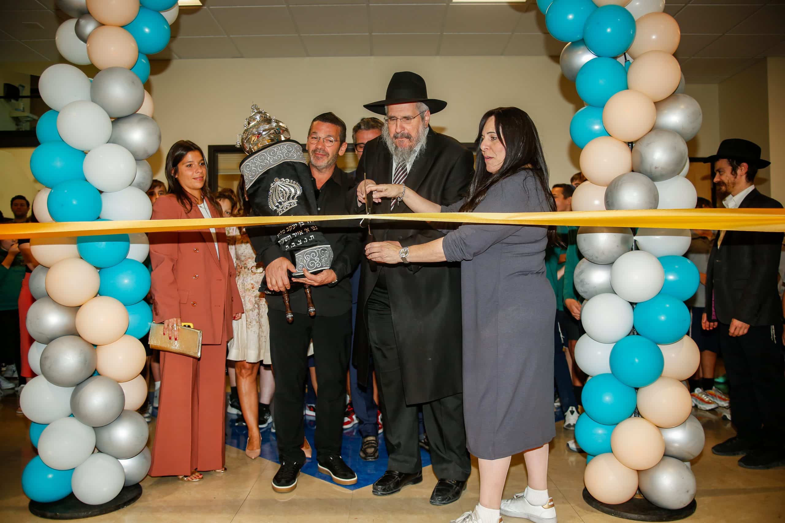 Ribbon cutting celebration